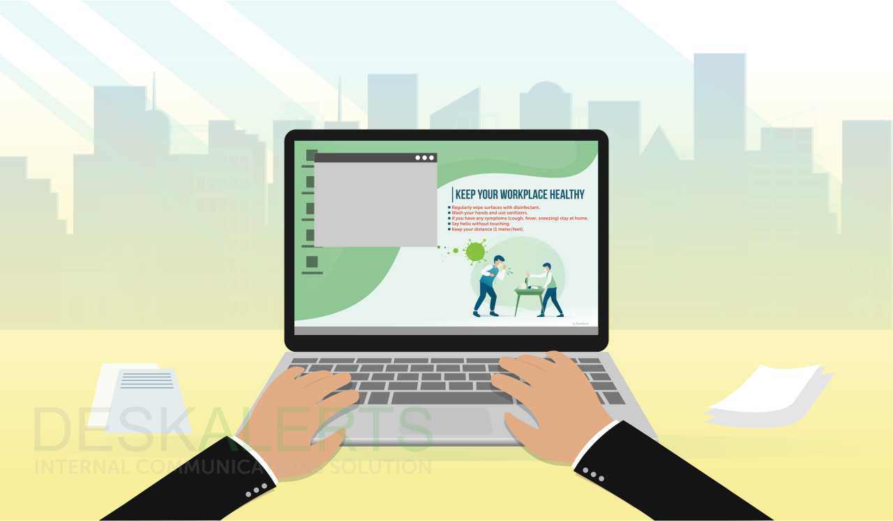 salvapantallas para empresas