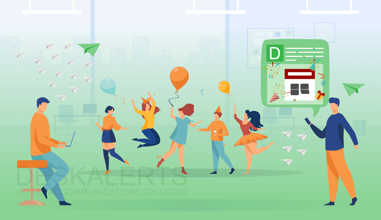 invitation to colleagues for an event