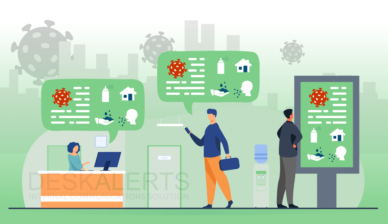 covid-19 safety message for employees