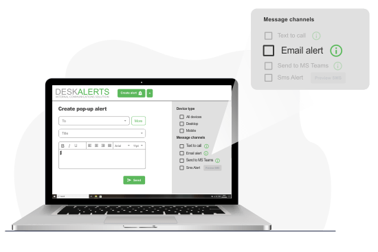 desktop email notification
