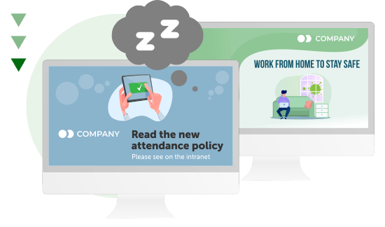 HR communications card