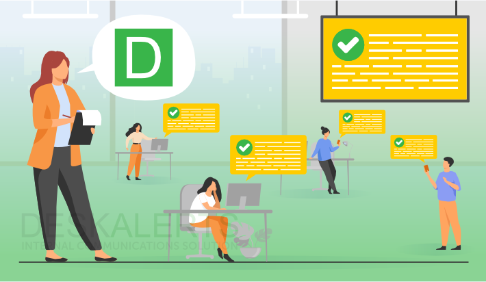 Best practices and examples to improve internal communication with DeskAlerts
