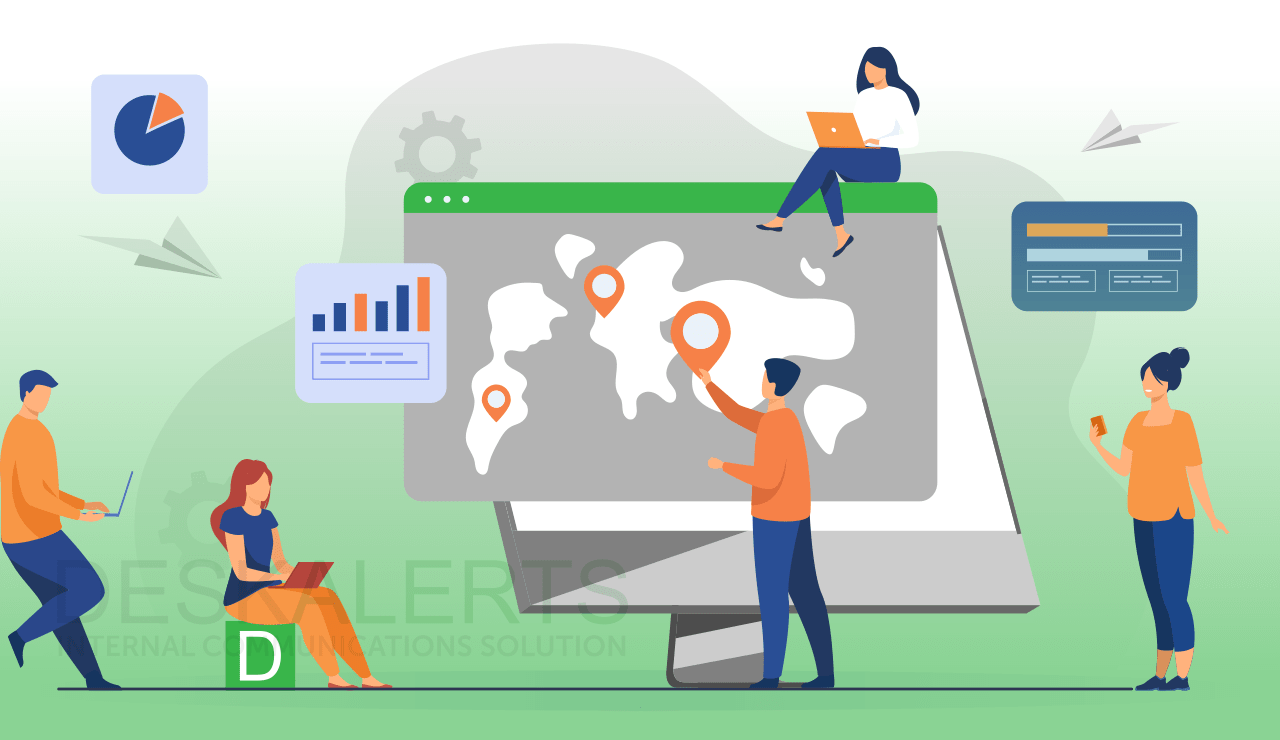 Internal communications in telecom industry