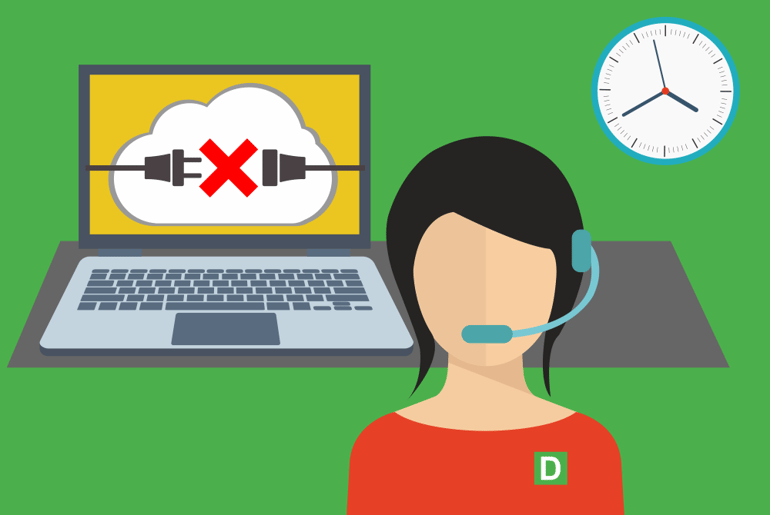 IT outage notification template